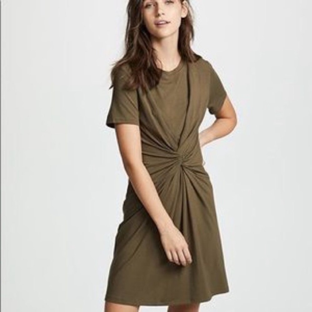 Theory twisted front dress size L